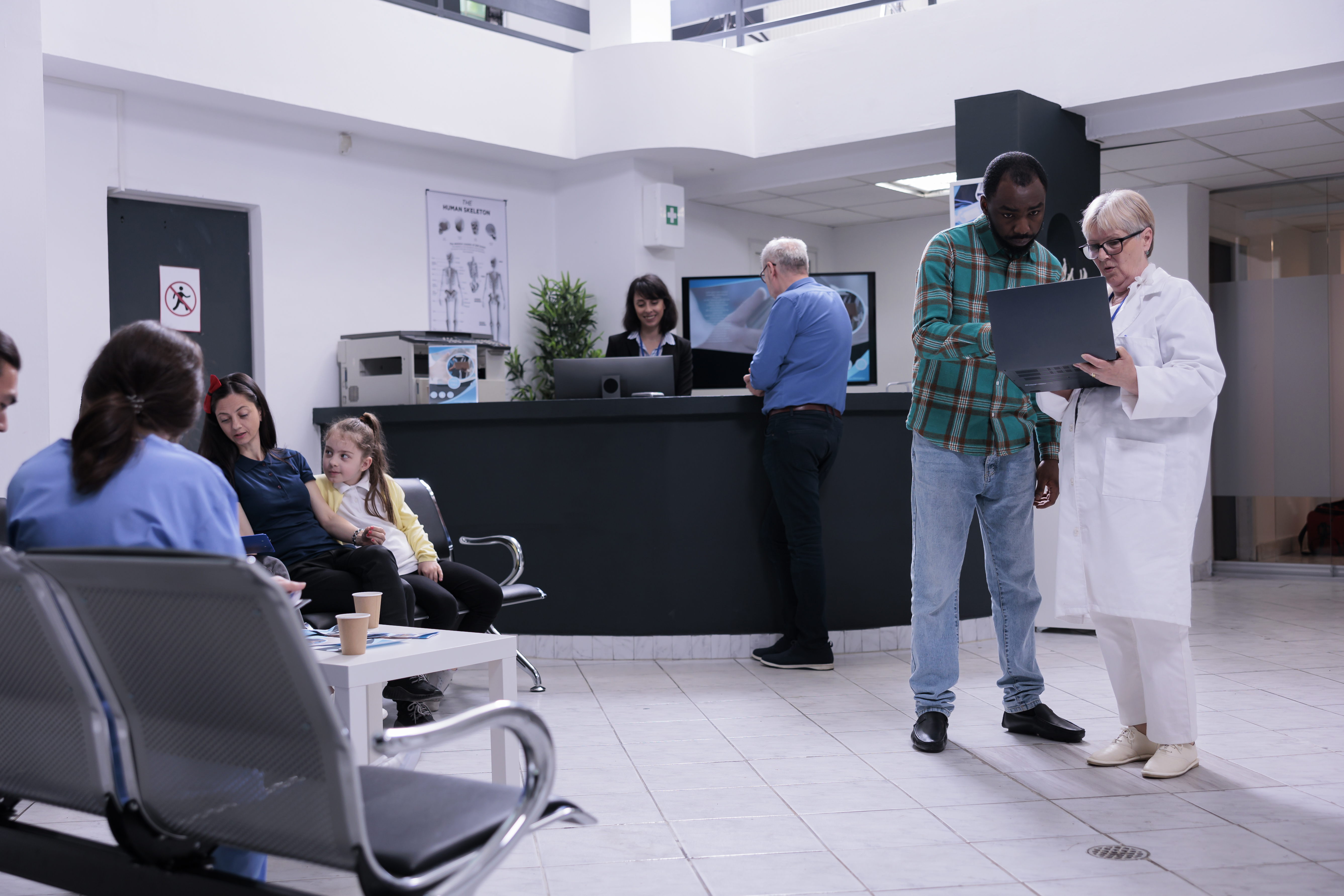 doctors officde waiting room area